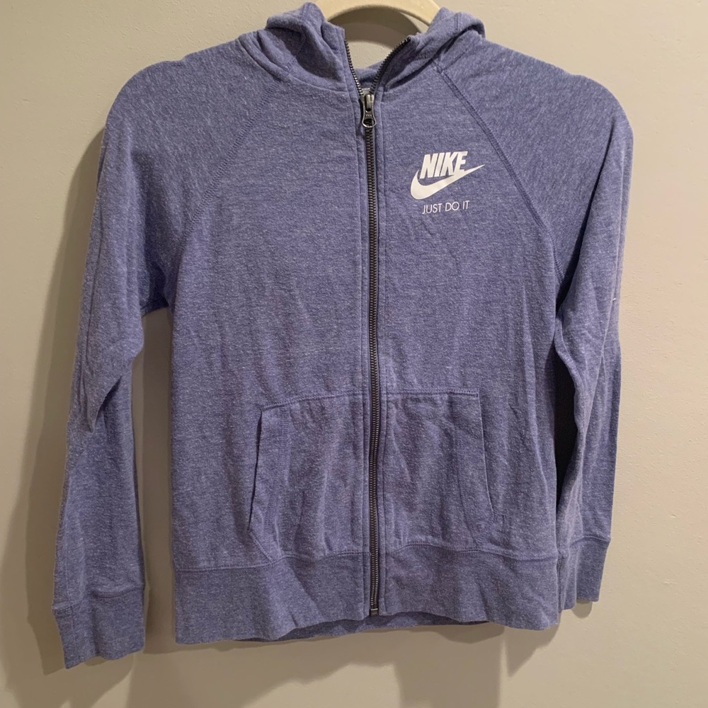 Purple Nike zip up